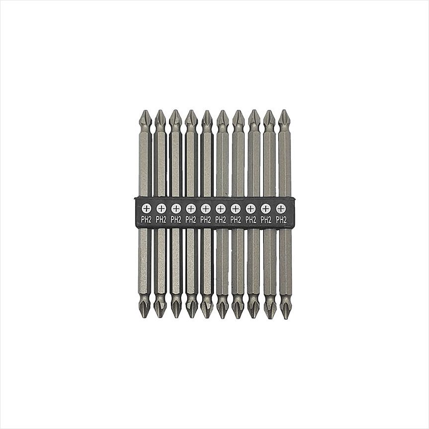 Bits Ponta Dupla Laranja 110 mm Ph 10 Peças Western