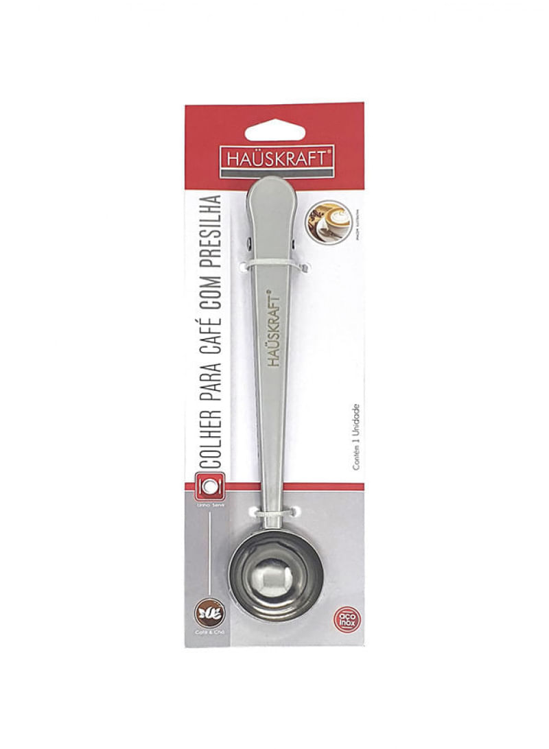 Colher P Cafe C Presilha Inox Hauskraft
