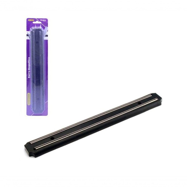 Encontraproduto.com.br - Barra Magnética Suporte P/ Facas E Ferramentas Parede 38cm