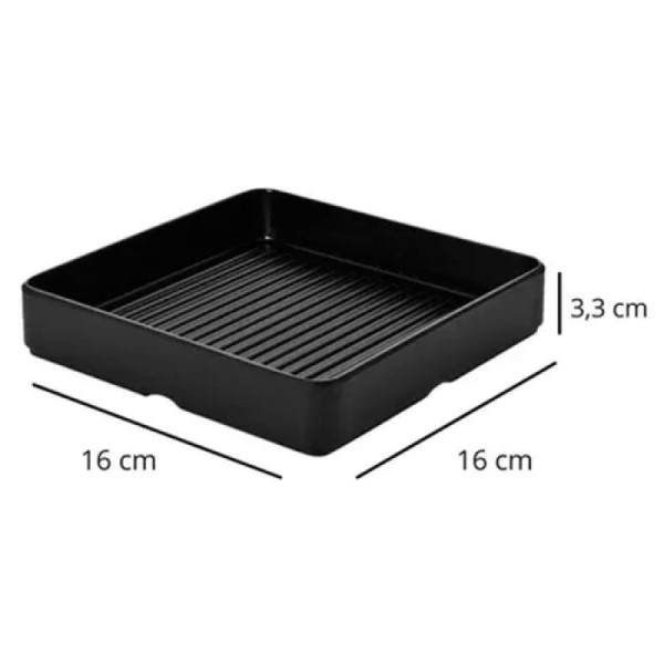 Encontraproduto.com.br - Forma / Assadeira Mini De Melamina Quadrada Hauskraft