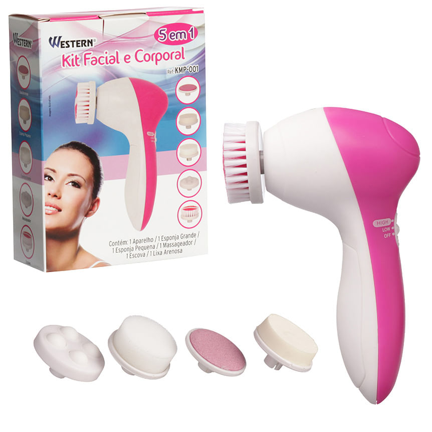 Kit 5 Em 1 Facial e Corporal Western