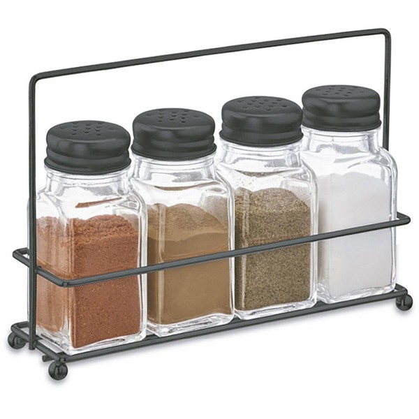 Encontraproduto.com.br - PORTA CONDIMENTO KAUSKRAFT 1 SUPORTE E 4 POTES
