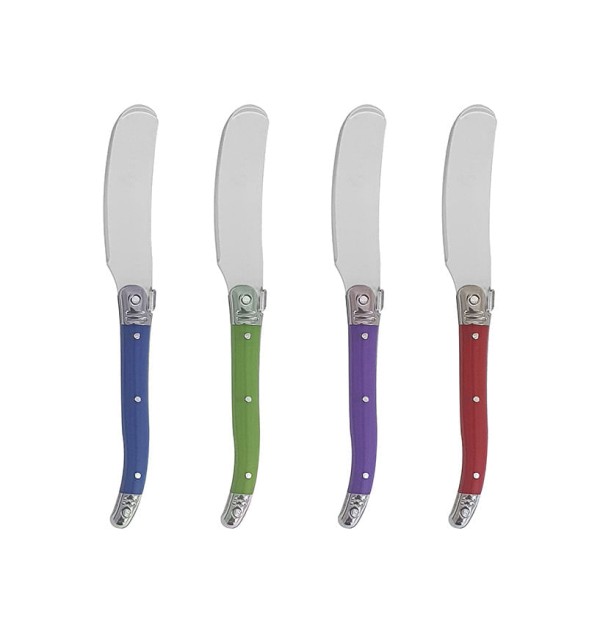 Encontraproduto.com.br - Espatula Colorida Jg 4pcs