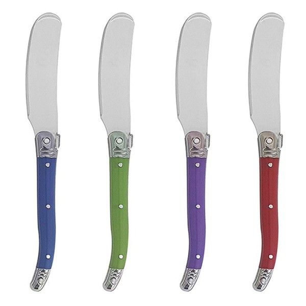 Encontraproduto.com.br - Espatula Colorida Jg 4pcs