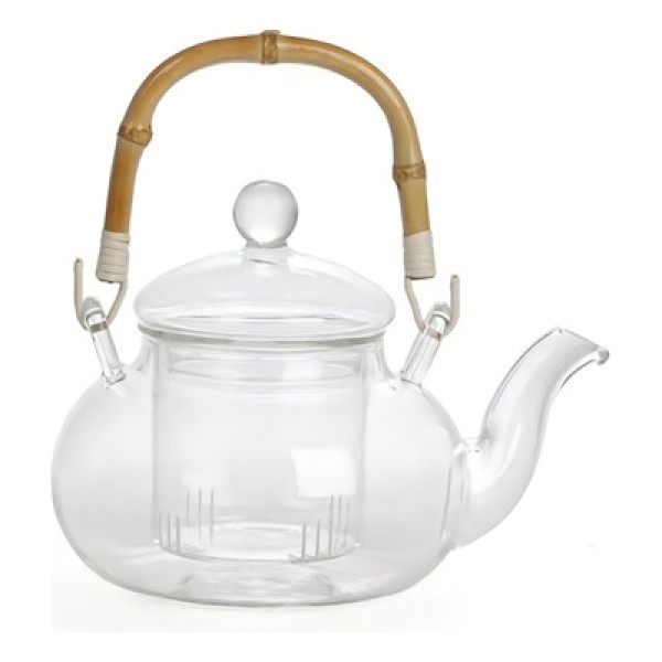 Encontraproduto.com.br - Chaleira Arrow C/ Infusor 600ml em Vidro Hauskraft