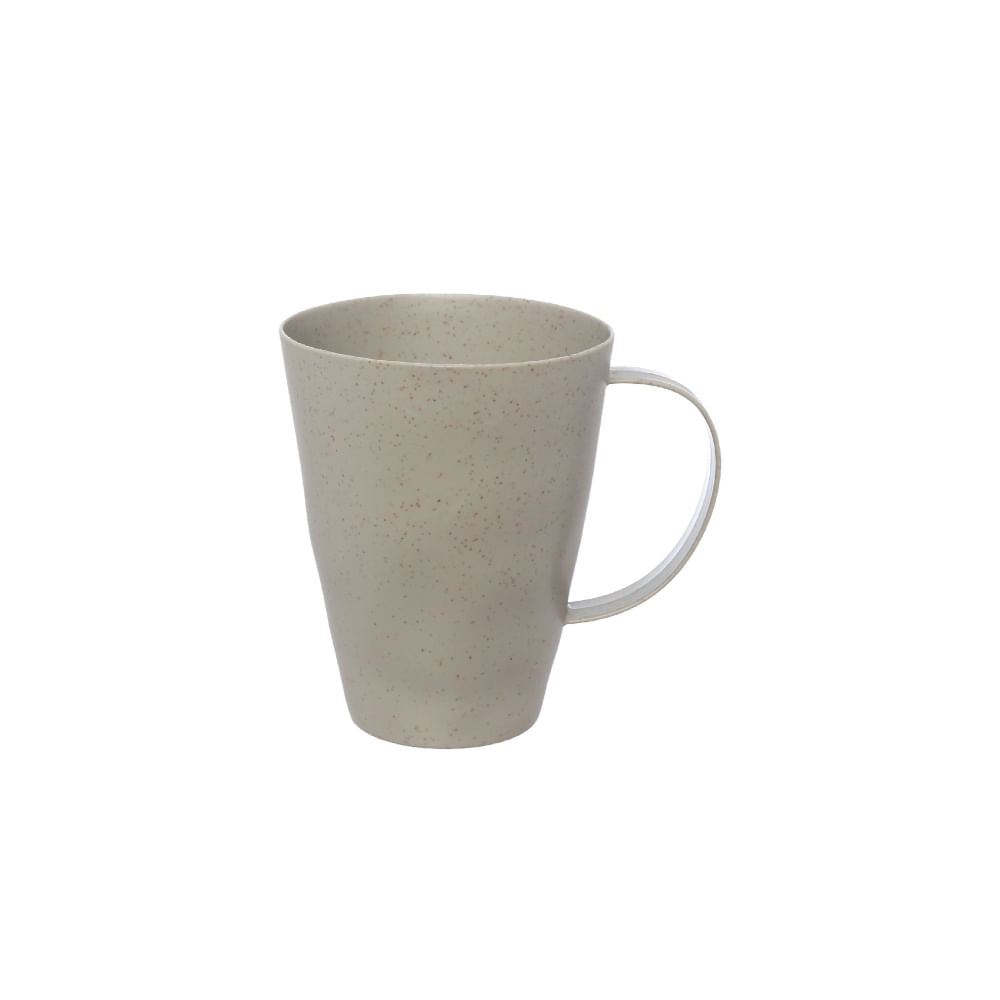 Caneca Fibra de Bambu Cinza 460 ml