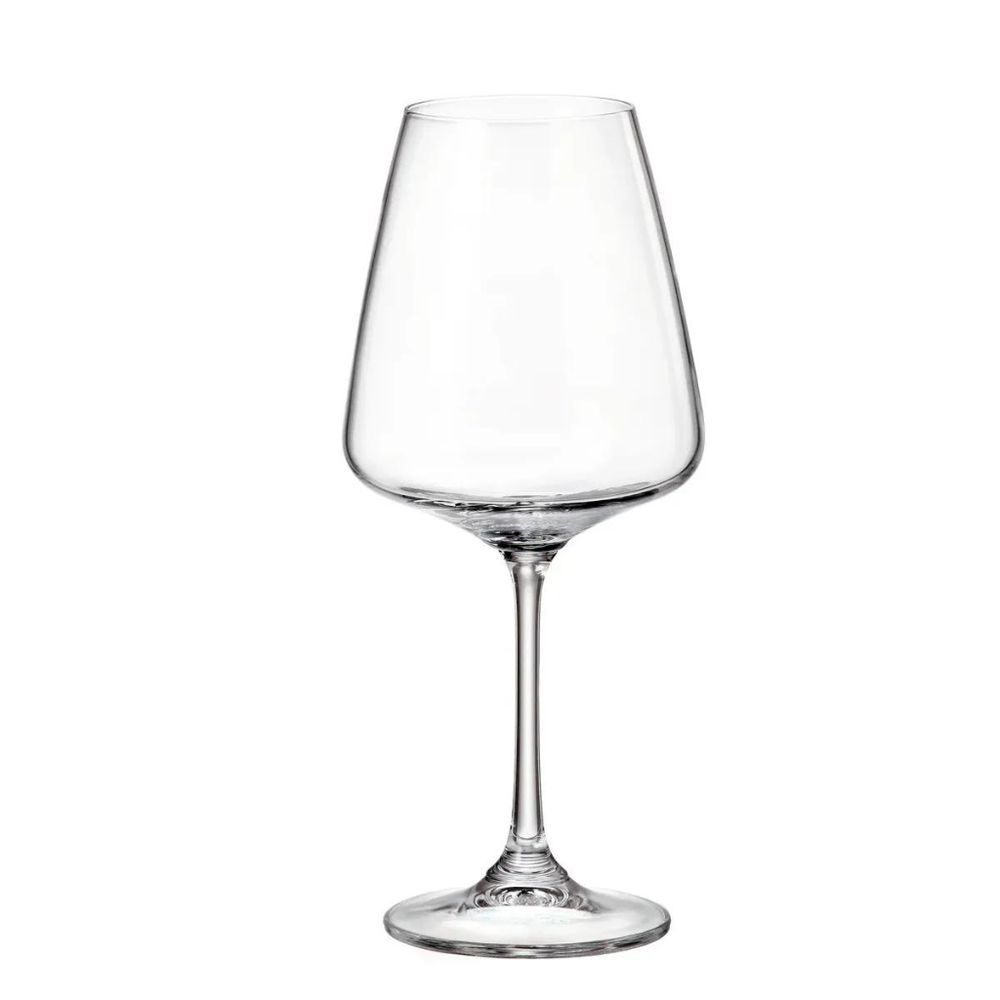 Encontraproduto.com.br - Jogo De Taças Para Vinho Tinto Em Cristal Corvus Com 6 Peças 570ml Bohemia