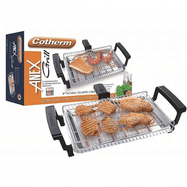 Encontraproduto.com.br - Churrasqueira Elétrica da Cotherm  Anex Grill Compacta 127v