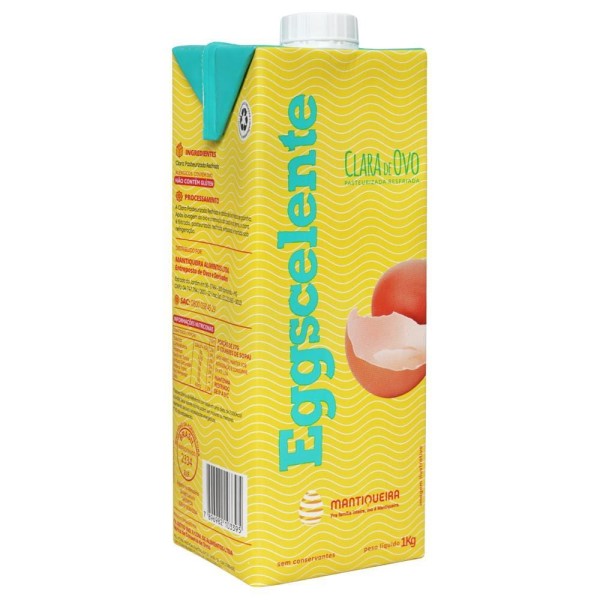 Clara de Ovo Líquida Mantiqueira Eggscelente 1L
