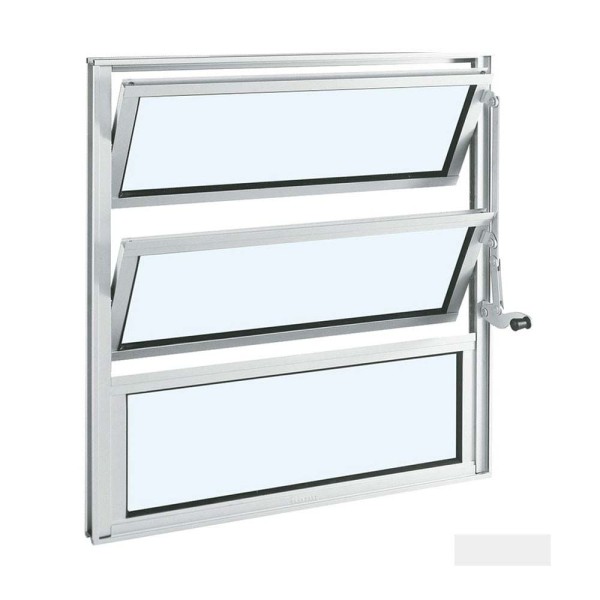 Encontraproduto.com.br - Vitro Sasazaki 60x80x3,3Cm Alumifort Basculante 73151651 VMB Branco - Alumínio