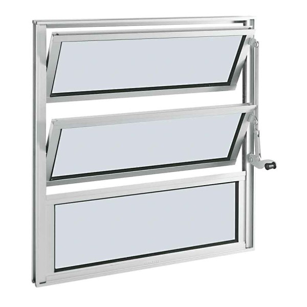 Encontraproduto.com.br - Vitro Sasazaki 60x80x3,3Cm Alumifort Basculante 73151651 VMB Branco - Alumínio