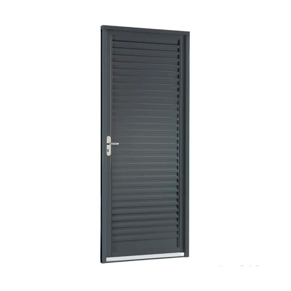 Encontraproduto.com.br - Porta Sasazaki 217X87X12Cm Abrir Belfort Veneziana 66313751 - Esquerda - Aço