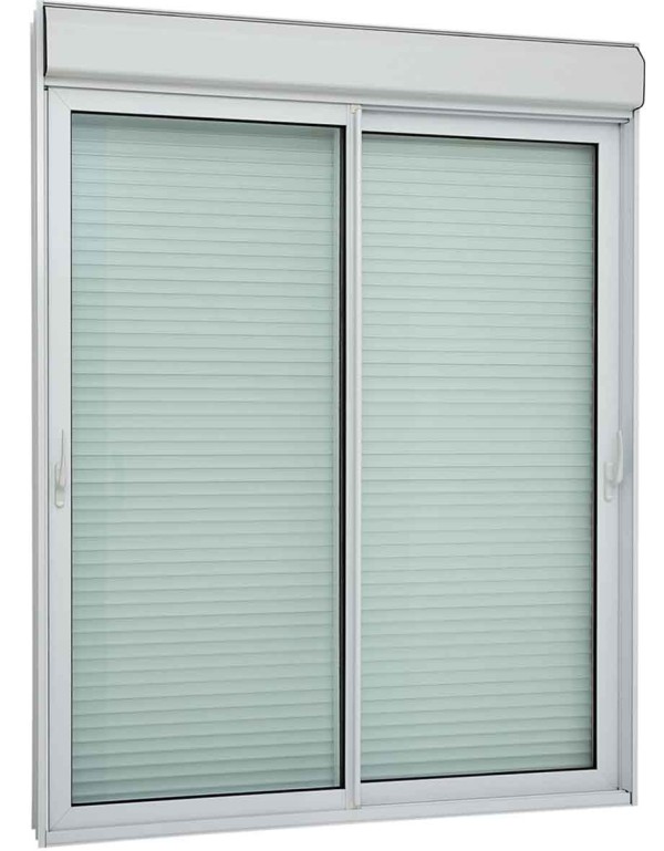 Encontraproduto.com.br - Porta De Correr Integrada Com Controle Remoto 110v Aluminium 240,5x160cm Branca