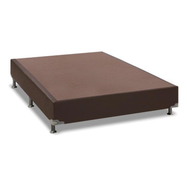 Encontraproduto.com.br - Cama Box Base Viúva Americana Courano Brown (128x188x23) - Ortobom