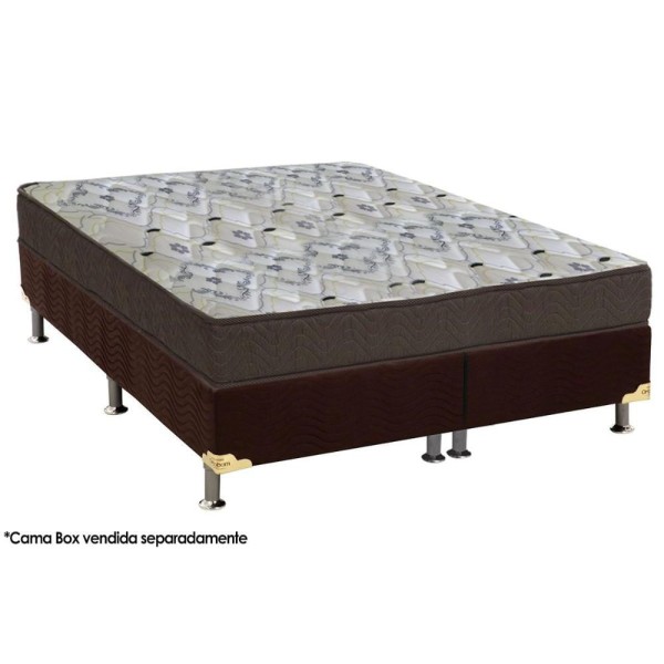 Encontraproduto.com.br - Colchão Solteiro Ortobom Espuma D45 88 x 188 x 18 cm Marrom