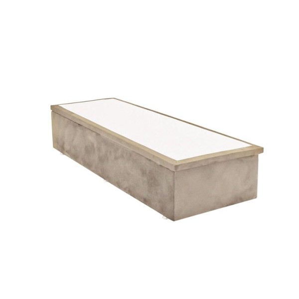 Encontraproduto.com.br - Cama Box Baú Queen Universal Suede Clean (158x198x35) - Ortobom