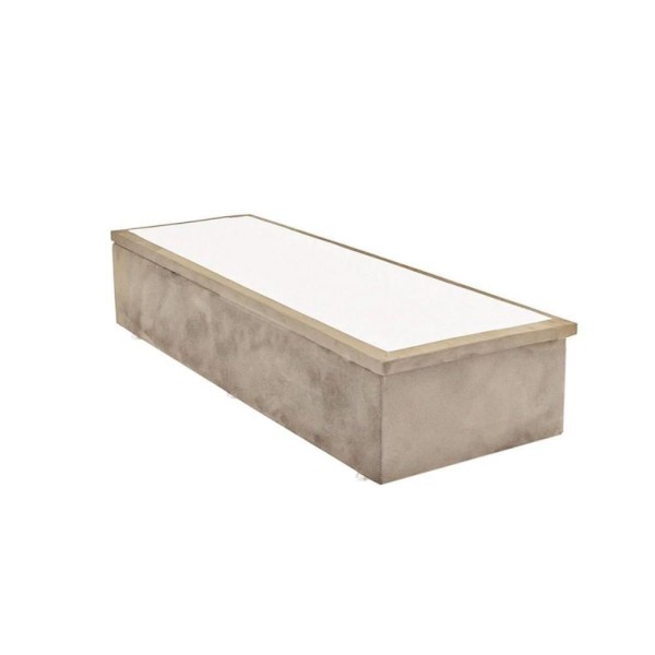 Encontraproduto.com.br - Cama Box Baú Queen Universal Suede Clean (158x198x35) - Ortobom