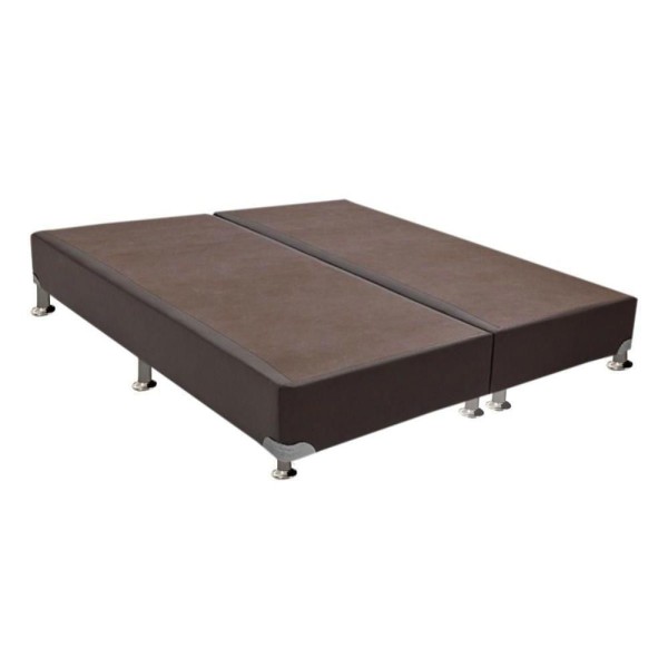 Cama Box Base King Universal Courano Brown (186x198x30) - Ortobom