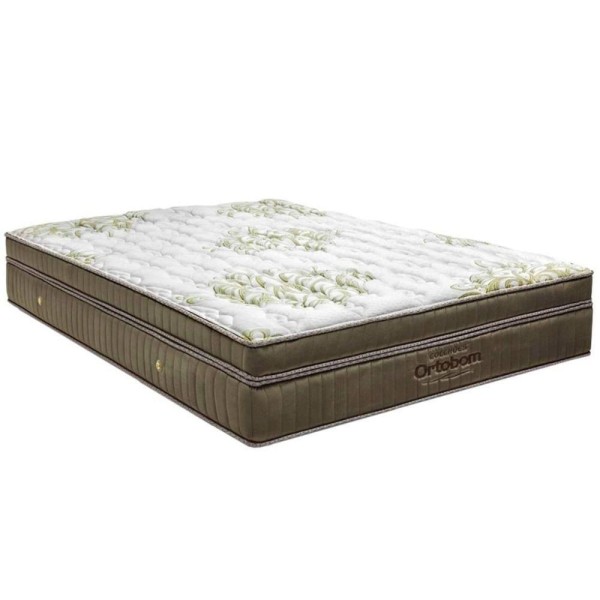 Colchão Queen Molas Ensacadas Visco Gel Superpocket Gold Ultra Ortopillow (158x198x32) - Ortobom