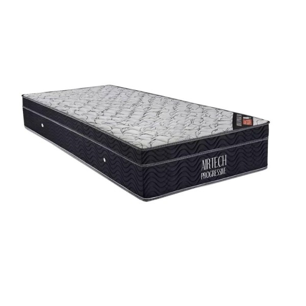 Encontraproduto.com.br - Colchão Solteiro Molas Bonnel Nanolastic Fort Airtech Progressive Ortopillow (88x188x29) - Ortobom