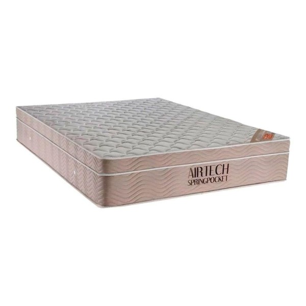 Encontraproduto.com.br - Colchão Viúva Molas Masterpocket Ensacadas Super Airtech Spring Ortopillow (128x188x25) - Ortobom