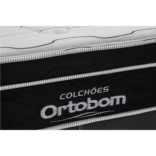 Encontraproduto.com.br - Colchão Solteiro Molas Ensacadas SuperPocket Elegant OrtoPillow (88x188x28) - Ortobom