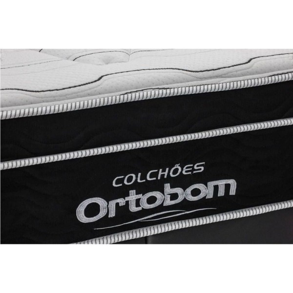 Encontraproduto.com.br - Colchão Solteiro Molas Ensacadas SuperPocket Elegant OrtoPillow (88x188x28) - Ortobom