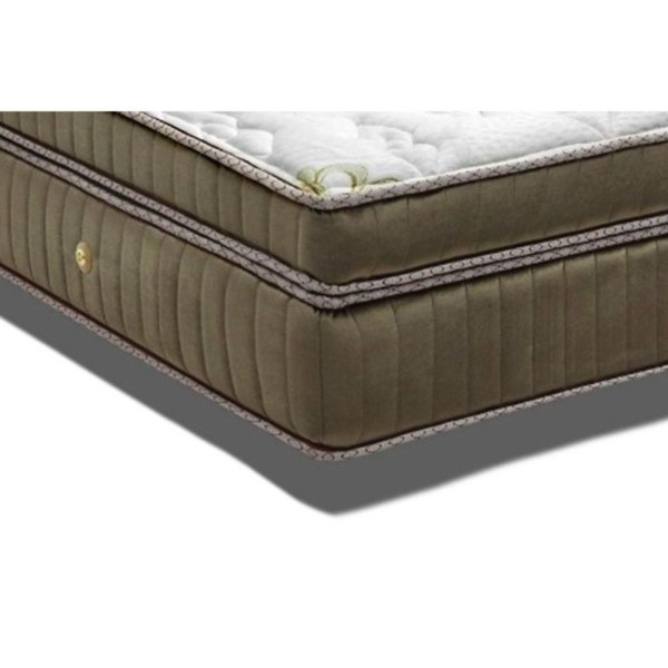 Encontraproduto.com.br - Cama Box Baú Solteiro: Colchão Molas Ensacadas Ortobom Superpocket Gold Visco Ultragel Pilow Touch + Base Crc Suede Clean(88x188)