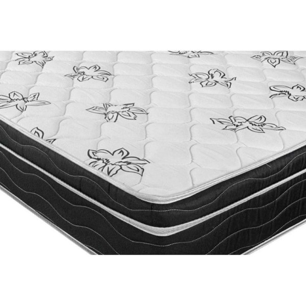 Encontraproduto.com.br - Colchão Queen Molas Bonnel Nanolastic Physical Spring Ortopillow (158x198x23) - Ortobom