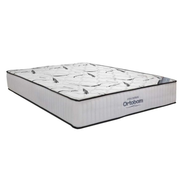 Encontraproduto.com.br - Colchão Queen Espuma D45 Hight Foam HR (158x198x28) - Ortobom