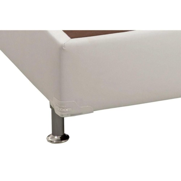 Encontraproduto.com.br - Cama Box Base Viúva Universal Courano White (128x188x30) - Ortobom
