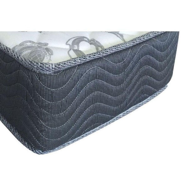 Encontraproduto.com.br - Cama Box Queen: Colchão Ortopédico Ortobom D33/Ep Fort Tech Iso 100 + Base Brown(158X198)