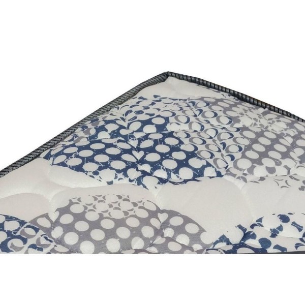 Encontraproduto.com.br - Cama Box Viúva: Colchão Molas Ortobom Superpocket Iso Firme + Base Crc Suede Cinza(128X188)