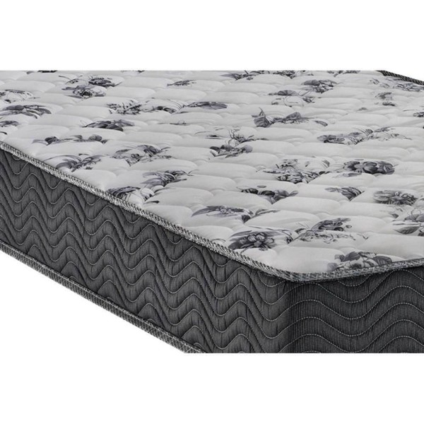 Encontraproduto.com.br - Cama Box Viúva: Colchão Anatômico Ortobom D33/Ep Fort Tech Iso 100 + Base Crc Suede Black(128X188)