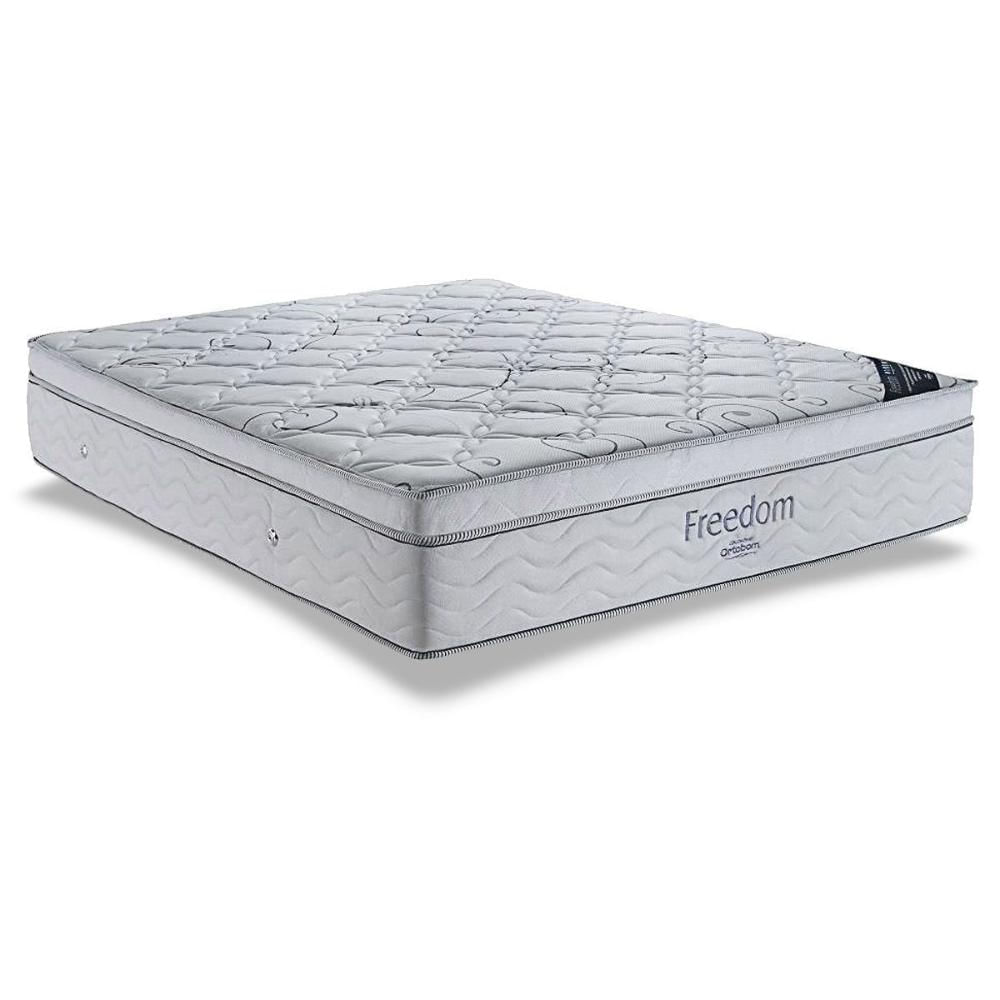 Colchão King Molas Ensacadas Visco Superpocket Freedom Orto