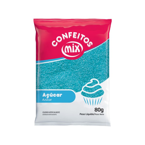 Encontraproduto.com.br - Açúcar Cristal Azul 80g MIX