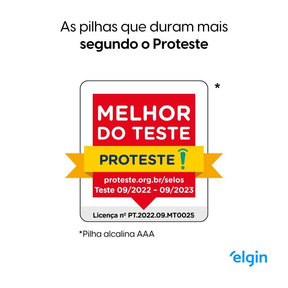 Encontraproduto.com.br - Pilha Alcalina AAA 82155 Elgin