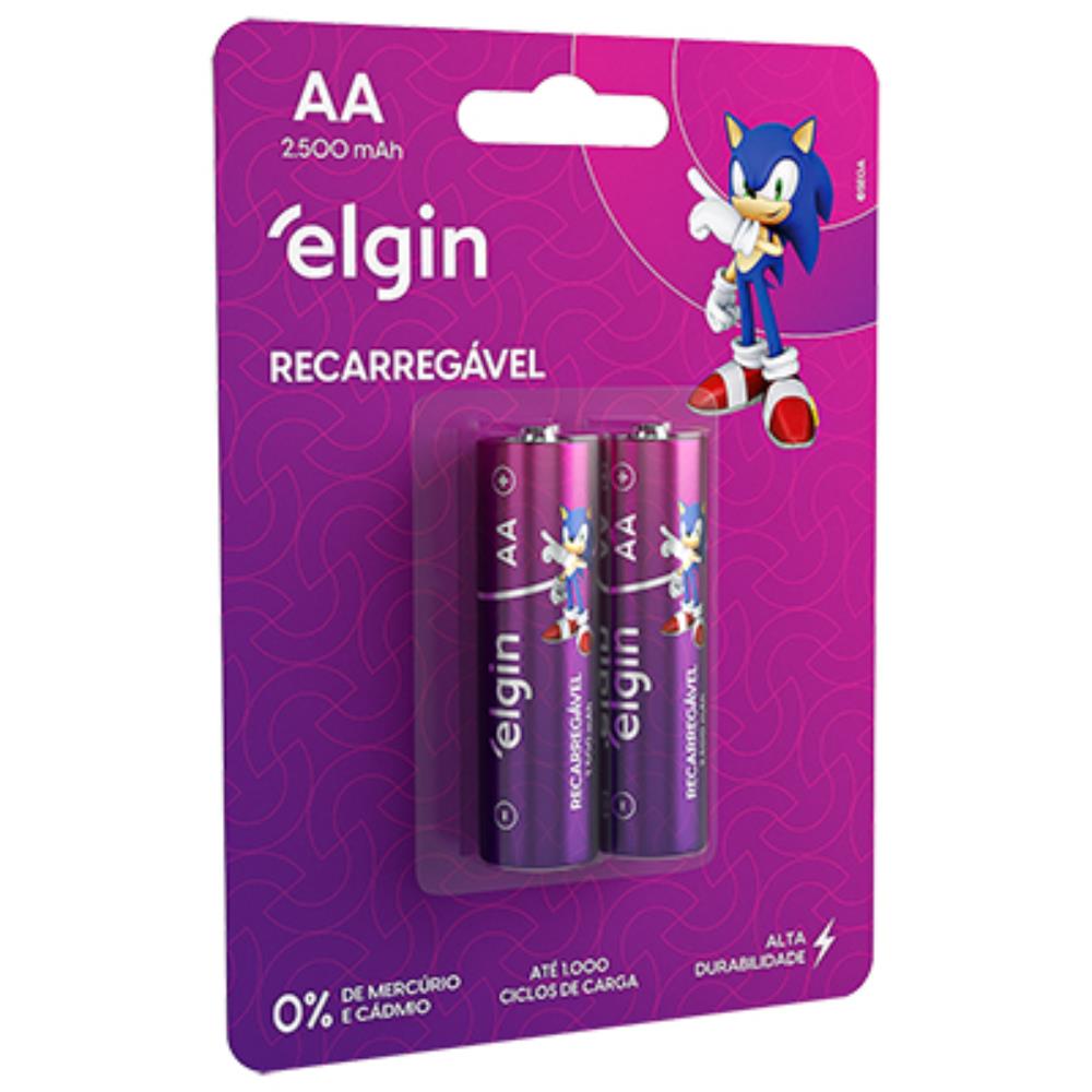 Encontraproduto.com.br - Pilha Recarregável AA 82172 Elgin