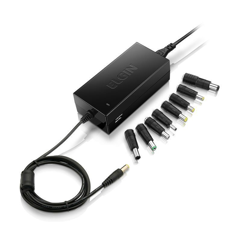 Encontraproduto.com.br - Fonte Elgin Universal para Notebook 90 W