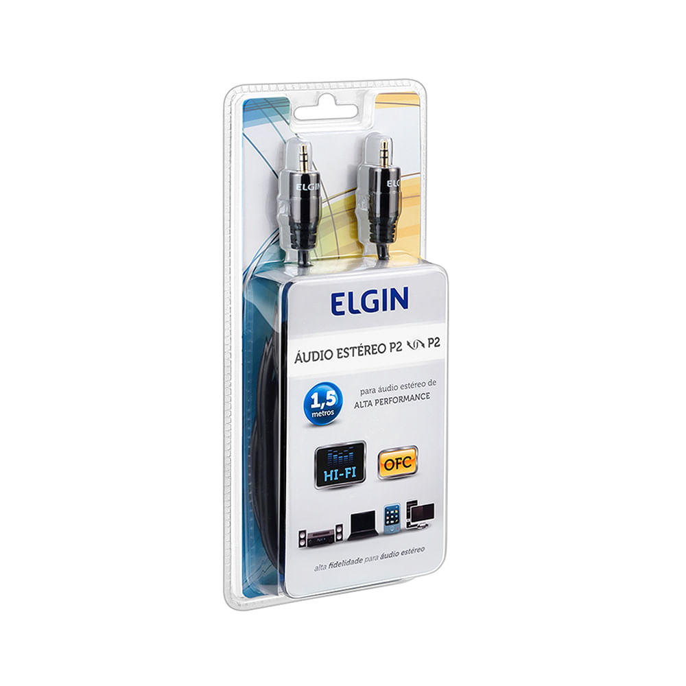 Encontraproduto.com.br - Cabo Para áudio P2/p2 Elgin