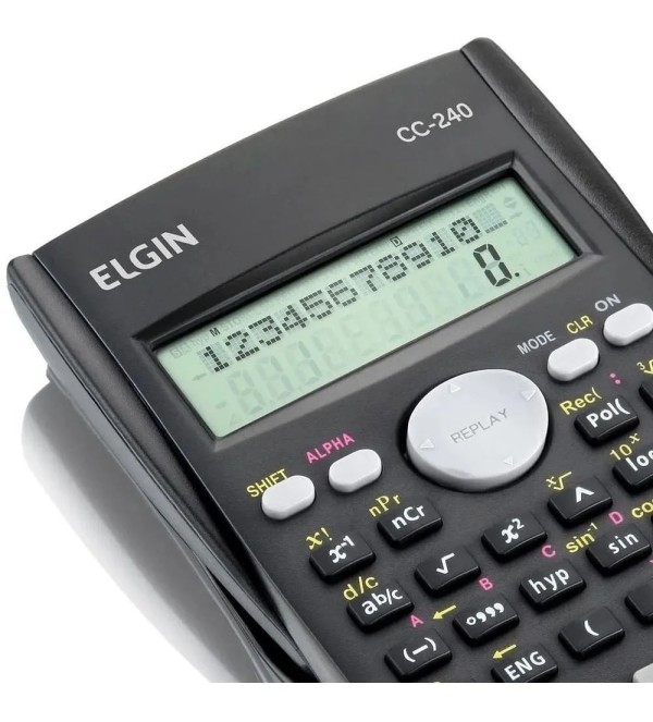 Encontraproduto.com.br - Calculadora Cientifica 240 Funções Cc240 Preta