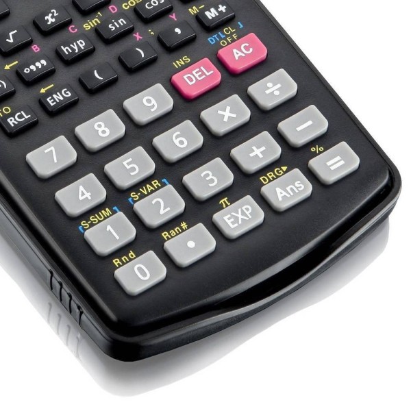 Encontraproduto.com.br - Calculadora Cientifica 240 Funções Cc240 Preta