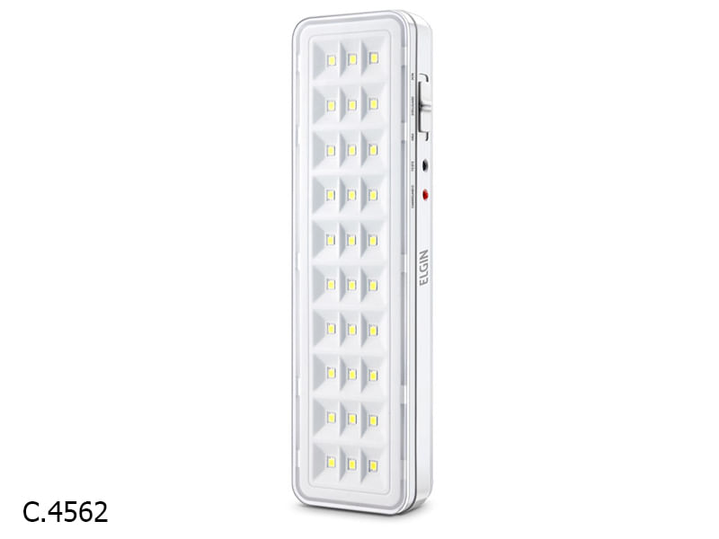 Encontraproduto.com.br - Luminária de Emergência 30 LEDs 2w 48LEM3010000 Elgin
