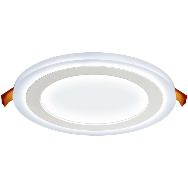 Encontraproduto.com.br - Luminária LED de Embutir com 3 Estágios 18w+6w 6500k+3000k 48D186WERBM0 Elgin