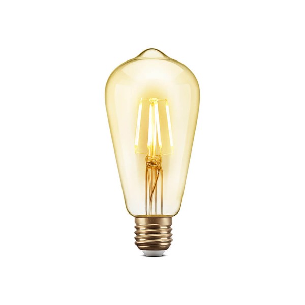 Encontraproduto.com.br - Lâmpada Filamento Carbono ST64 40w 220V 2000K 48LCARST6402 Elgin