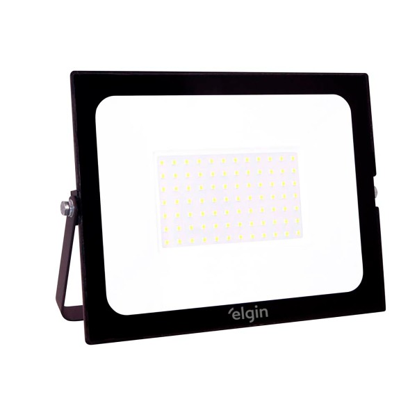 Encontraproduto.com.br - Refletor Led Elgin 30W Projetor Preto Bivolt