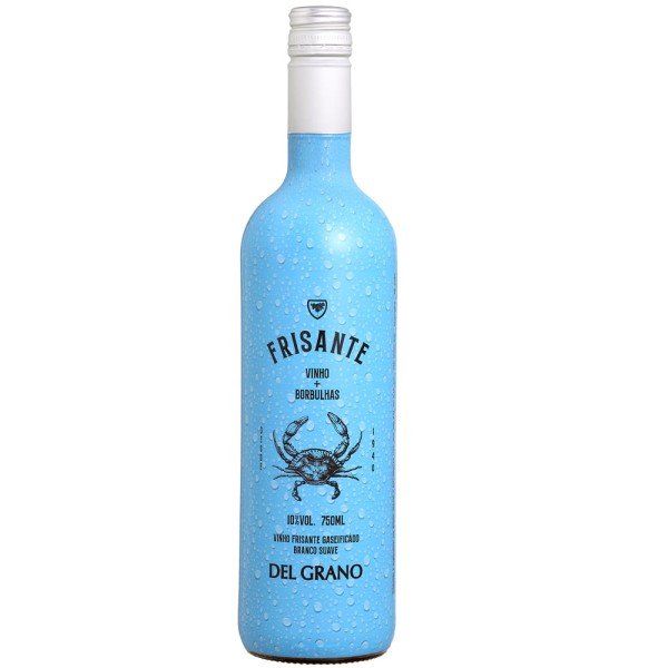 Encontraproduto.com.br - Vinho Frisante Del Grano Branco Suave 750ml