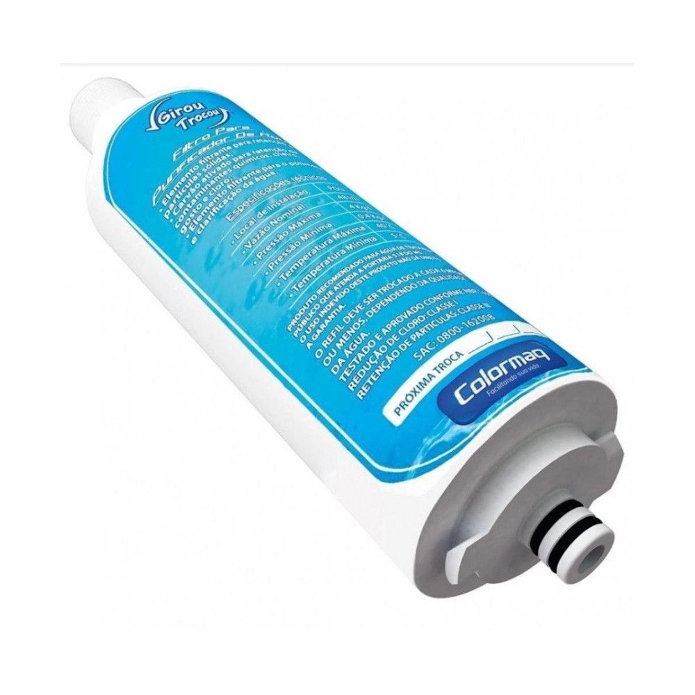 Encontraproduto.com.br - Kit 4 Refil Filtro Colormaq Purificador Premium