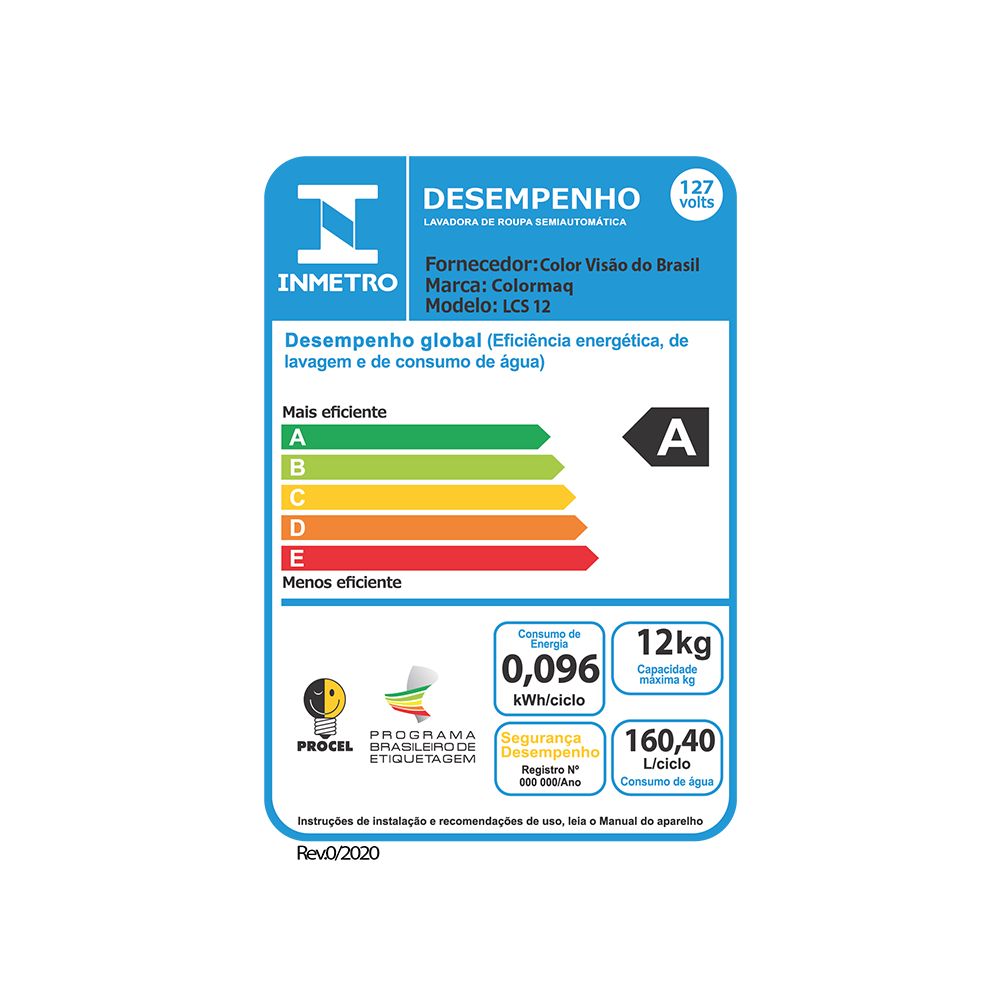 Encontraproduto.com.br - Tanquinho Colormaq 12kg Prata