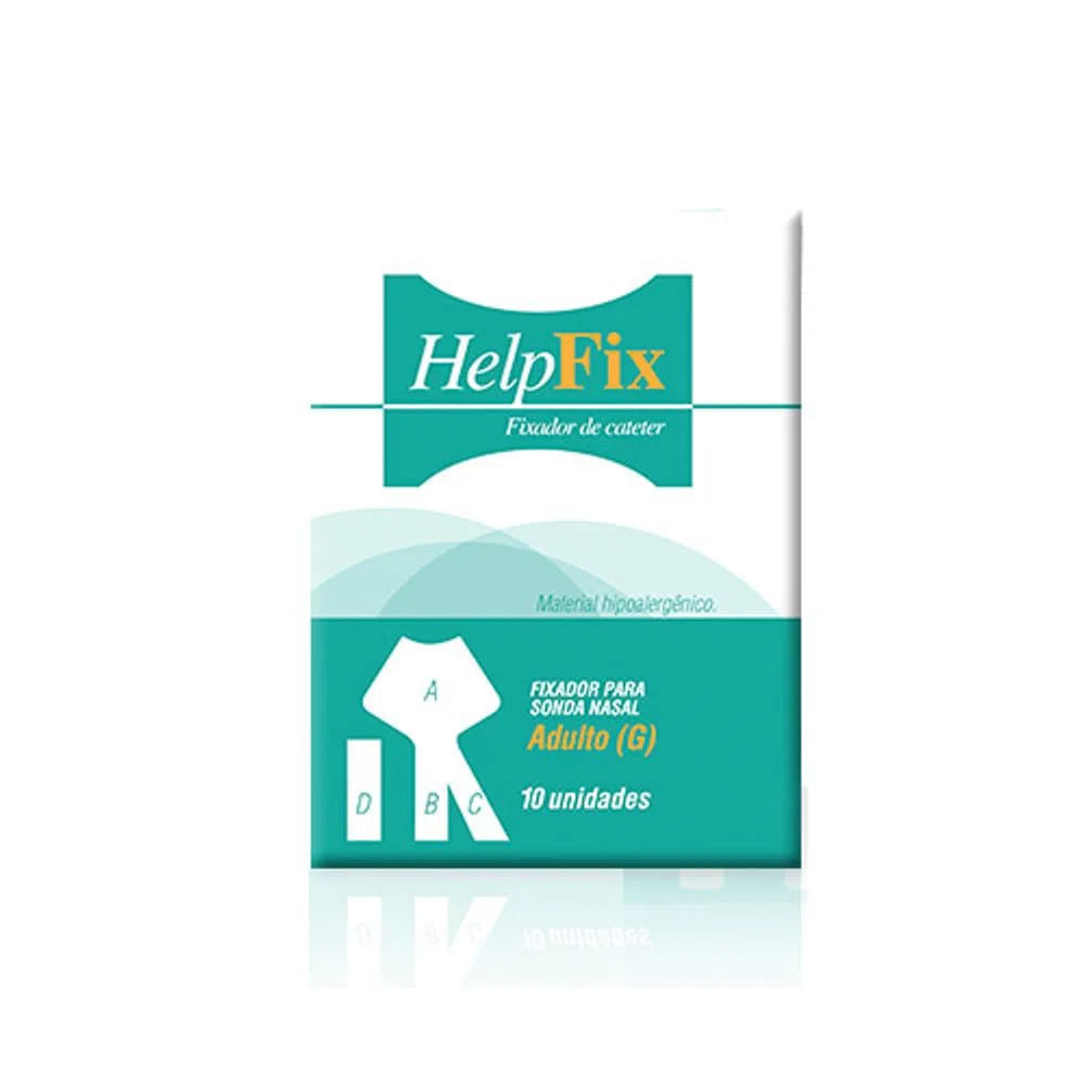 Fixador De Sonda Nasogástrica Helpfix G 10 Unidades